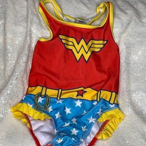 Wonder Woman Girls Swimsuit (1pc)